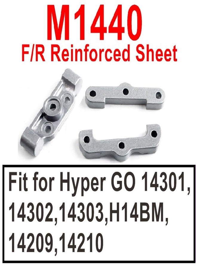 ZDingTech M1440 F/R Reinforced Sheet Parts for 1/14 MJX Hyper Go H14BM 14301 14302 14209 14210 14303 F/R Reinforced Sheet Front + Rear - Image 2